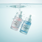 RHÉVA peptide & PDRN active serum bottle on white background Bundle Underwater